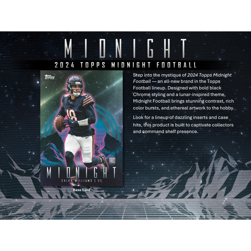 2024 Topps Midnight Football Hobby Box